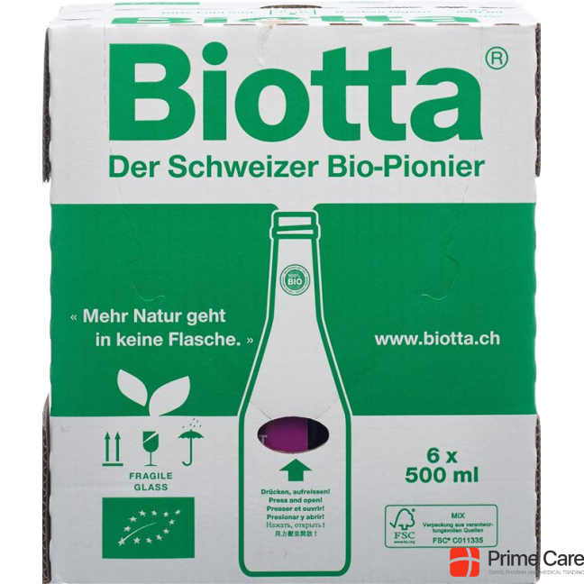 Biotta Vital Antioxidant 6 fl 5 dl