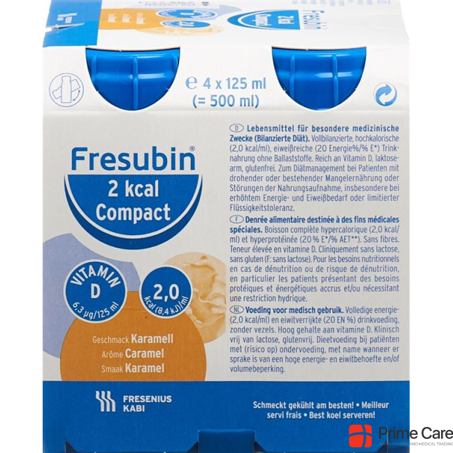 Fresubin 2 kcal Compact Caramel 4 fl 125 ml