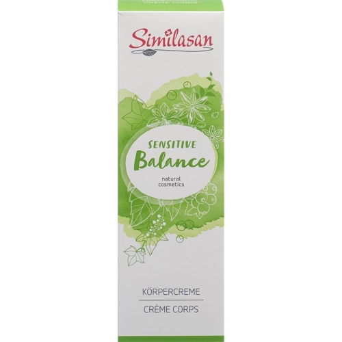 Similasan Nc Sensitive Balance Body Cream Tube 200ml buy online