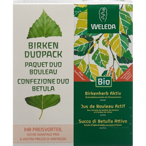 Weleda Birkenherb Aktiv Saft Duo 2x 250ml buy online