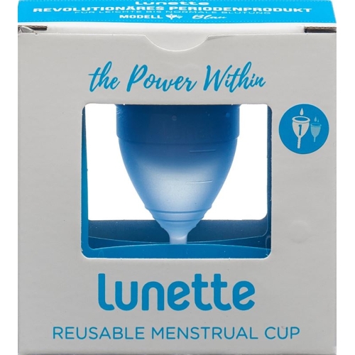 Lunette Menstruationstasse Grösse 1 Blau buy online