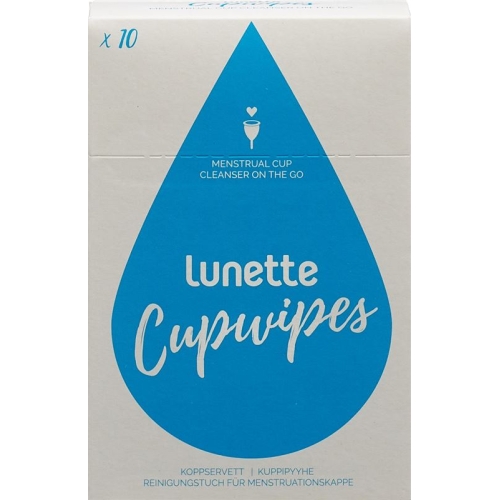 Lunette Cupwipe Reinigungstücher 10 Stück buy online