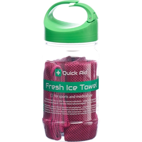 Quick Aid Fresh Ice Towel 34x80cm Pink buy online