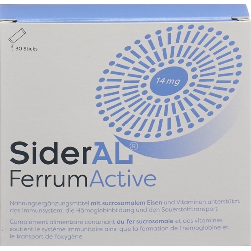 Sideral Ferrum Active powder 30 sachets 1.6g buy online