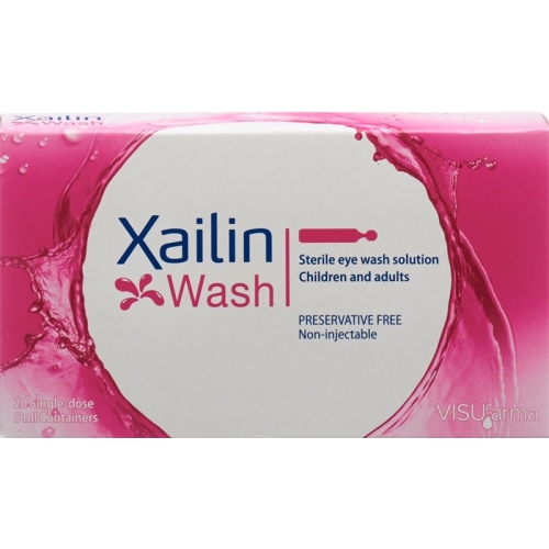 Xailin Wash Augenspüllösung Steril 20x 5ml buy online