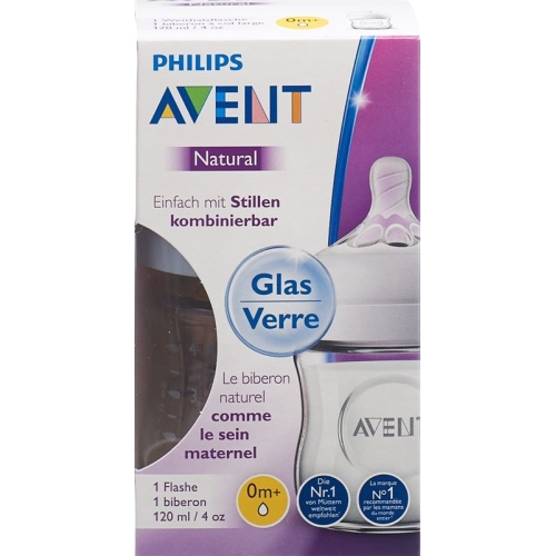 Avent Philips Naturnah Flasche 120ml Glas (neu) buy online