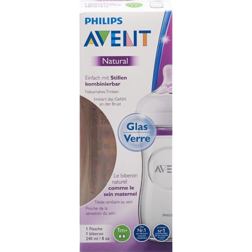 Avent Philips Naturnah Flasche 240ml Glas (neu) buy online