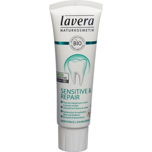 Lavera Zahncreme Sensitive & Repair Tube 75ml buy online