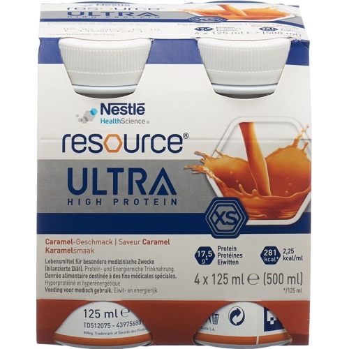 Resource Ultra XS Caramel 4 Flasche 125ml buy online