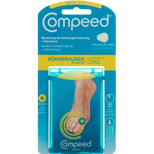 Compeed (pi) Huehneraugenpflaster S Aktiv 6 Stück buy online