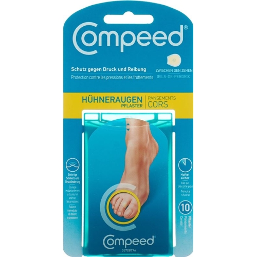 Compeed (pi) Huehneraugenpflaster Zwi Zehen 10 Stück buy online