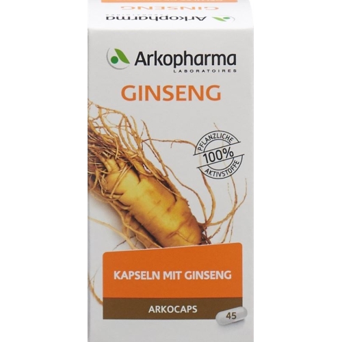 Arkocaps Ginseng Kapseln Dose 45 Stück buy online