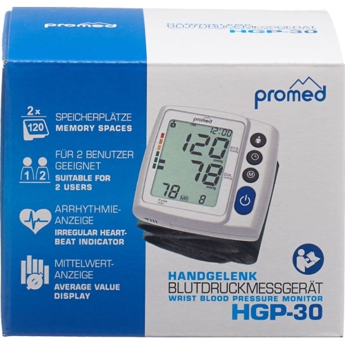 Promed wrist blood pressure monitor Hgp 30 buy online