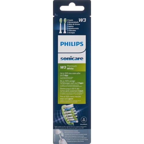 Philips Sonicare Ersatzb W3 Prem W Hx9062/17 2 Stück buy online