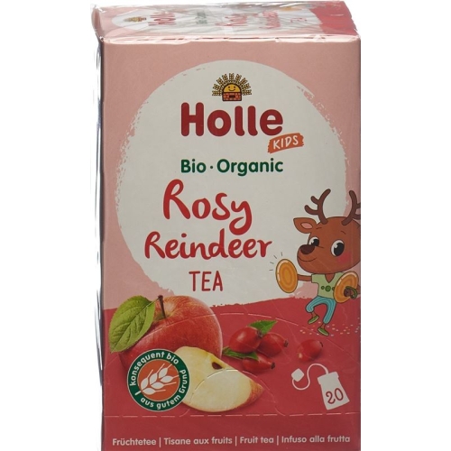 Holle Rosy Reindeer fruit tea Bio 20x 2.2g buy online