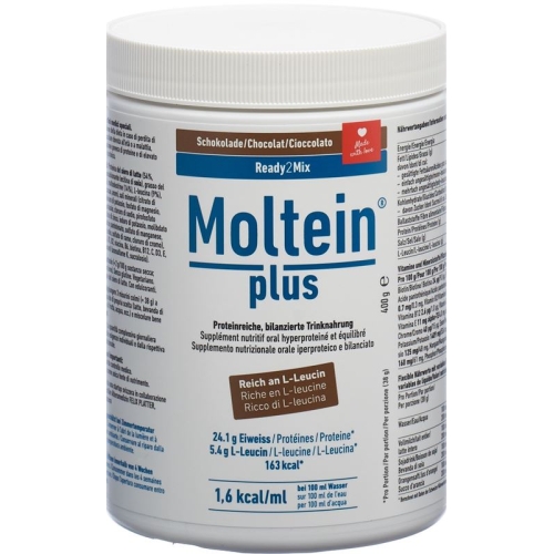 Moltein Plus Ready2Mix Chocolate can 400g buy online