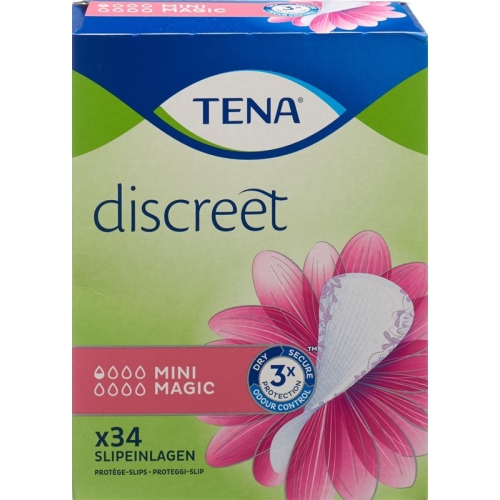 Tena Discreet Mini Magic 34 Pieces buy online