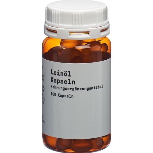 Naturage Leinöl Kapseln Dose 100 Stück buy online