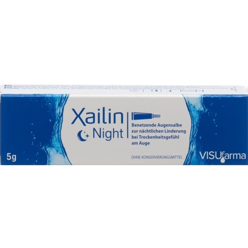 Xailin Night Benetzende Augensalbe 5g buy online