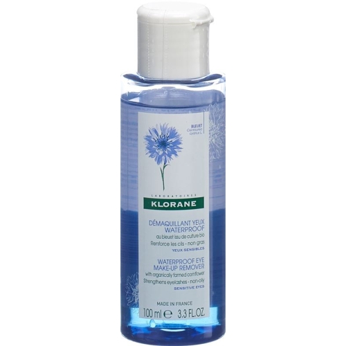 Klorane Bleuet Eye make-up remover Waterproof 100ml buy online