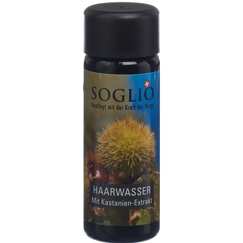 Soglio Haarwasser mit Kastanien-Extrakt Flasche 100ml buy online