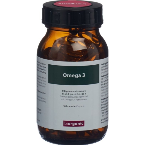 Biorganic Omega-3 Kapseln I/d Dose 100 Stück buy online