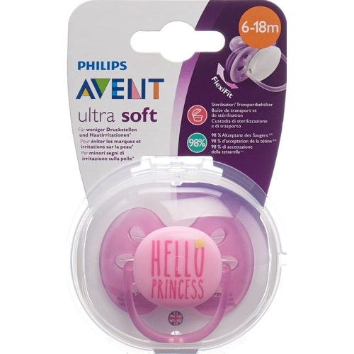 Avent Philips Schnuller Ultrasoft 6-18m Girl buy online