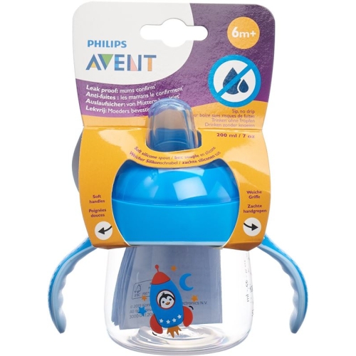 Avent Philips Schnabelbecher Sil 200ml Bl Rakete buy online