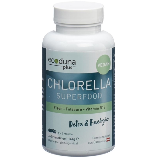 Ecoduna Plus Chlorella Tabletten Dose 360 Stück buy online