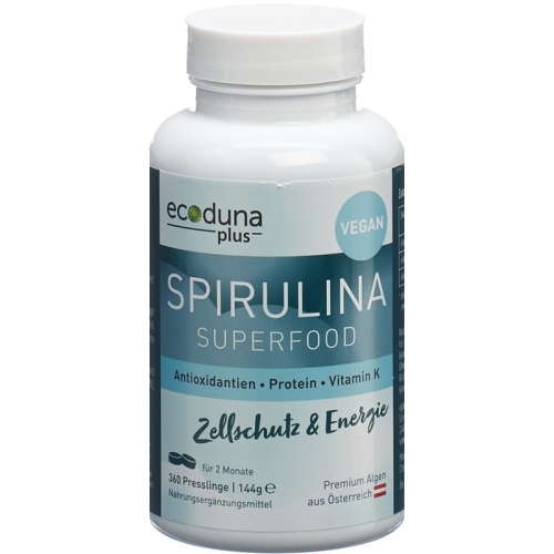 Ecoduna Plus Spirulina Tabletten Dose 360 Stück buy online