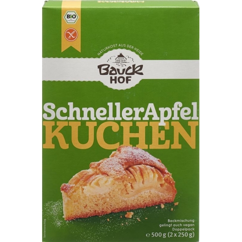 Bauckhof Der Schnelle Apfelkuch Glutenfrei 2x 250g buy online