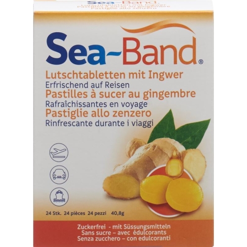 Sea-band Ginger lozenges 24 pieces buy online