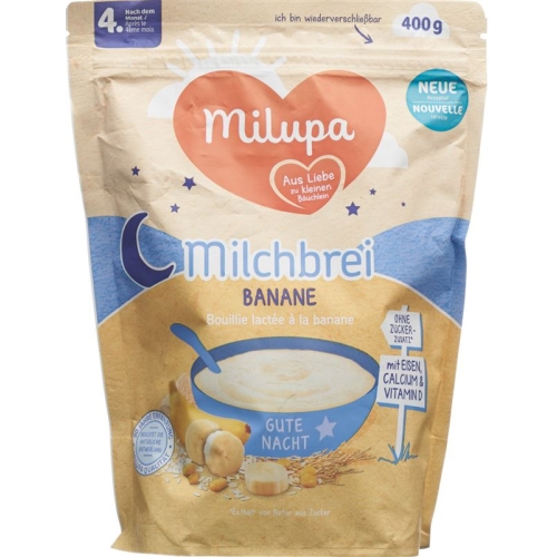 Milupa Good Night Banana Milk Mash from the 6. month 400g buy online