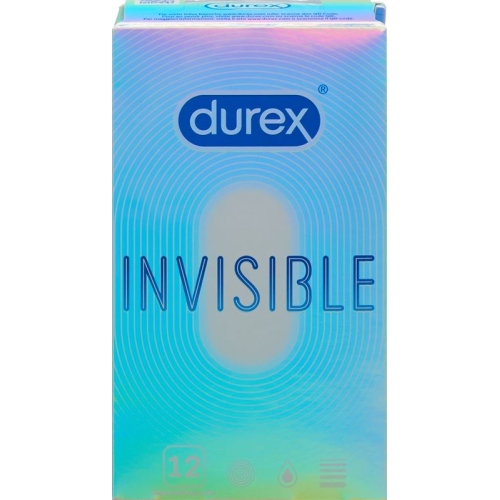 Durex Invisible Condoms 12 pieces