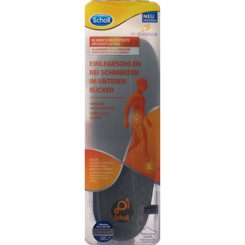 Scholl In-Balance Insert 37-39.5 lower back 2 pieces buy online