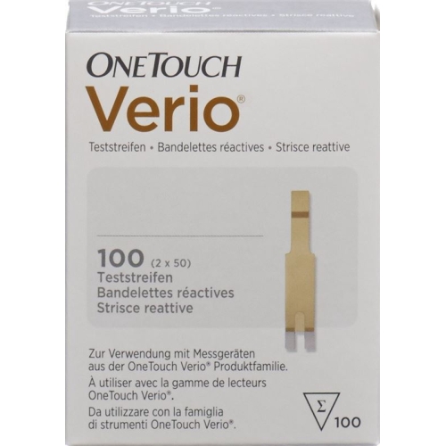 One Touch Verio test strips 2 x 50 pcs