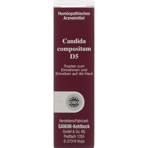 Sanum Candida compositum drops D 5 Fl 10 ml