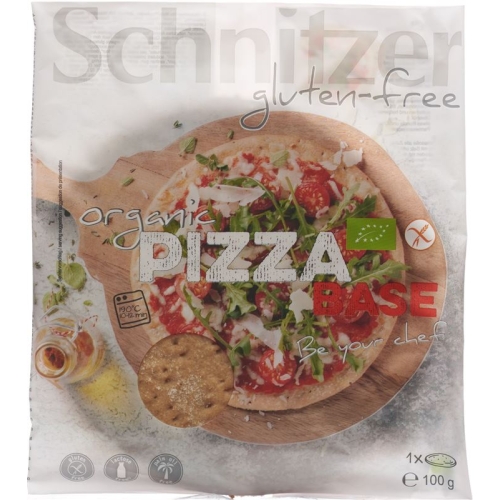 Schnitzer Bio Pizzabase Glutenfrei Einzelp 100g buy online