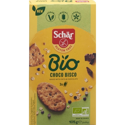 Schär Choco Bisco Glutenfrei Bio 105g buy online