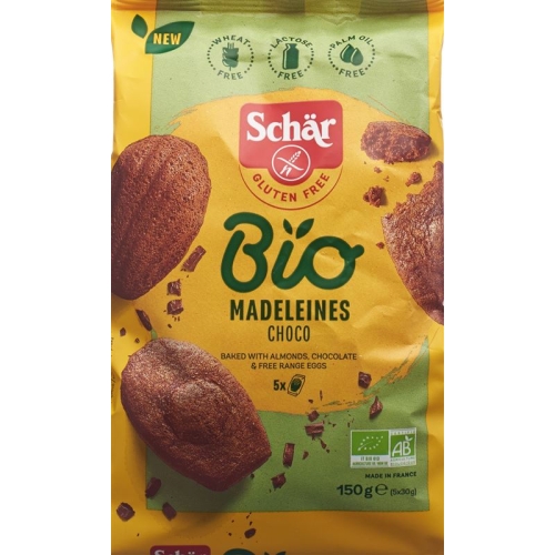 Schär Madeleines Choco Glutenfrei Bio 150g buy online