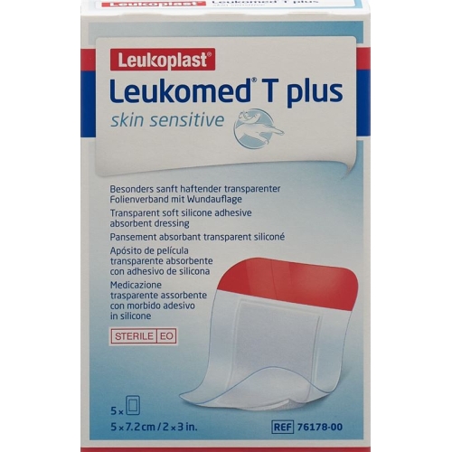 Leukomed T Plus Skin Sensitive 5x7.2cm 5 pieces buy online