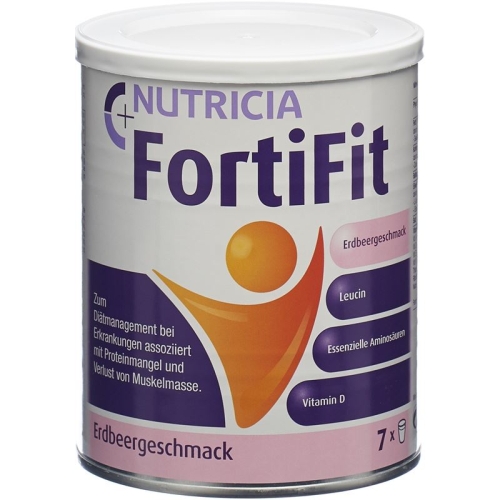 Fortifit Pulver Erdbeere Dose 280g buy online