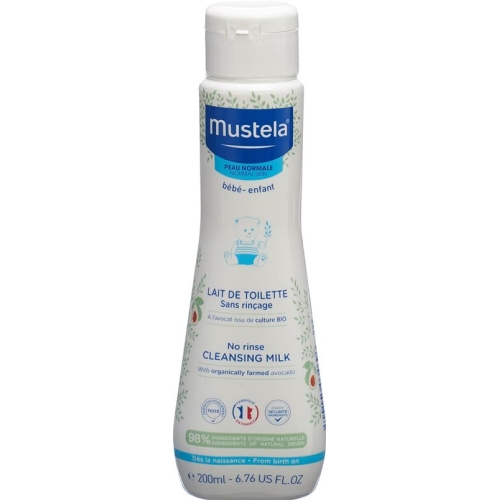 Mustela Reinigungsmilch Normale Haut O Abspül 200ml buy online