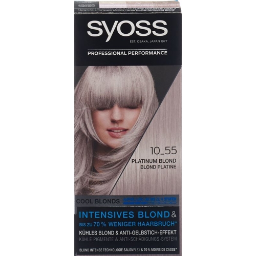 Syoss Blonde Line 10-55 Platinum Blonde buy online