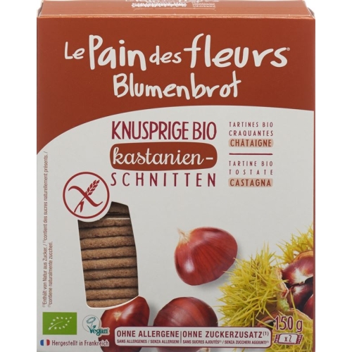 Blumenbrot Knusprige Schnitten Kastanien 150g buy online