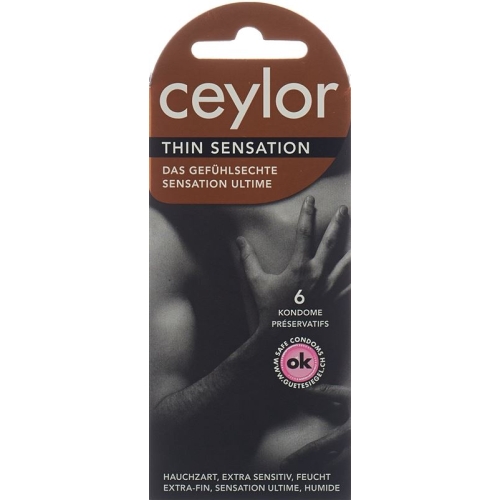 Ceylor Thin Sensation Condoms 6 pieces