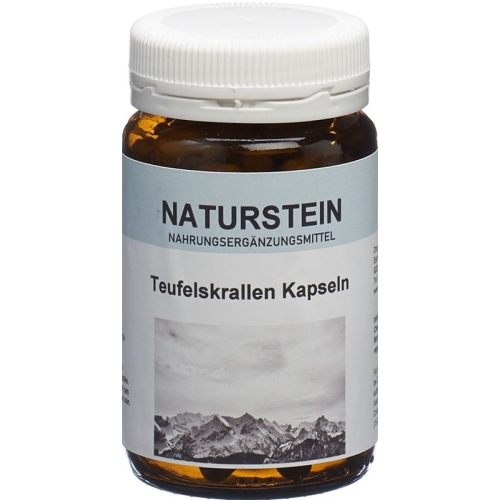 Naturstein Teufelskrallen Kapseln Glasflasche 100 Stück buy online