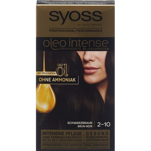 Syoss Oleo Intense 2-10 Black Brown buy online