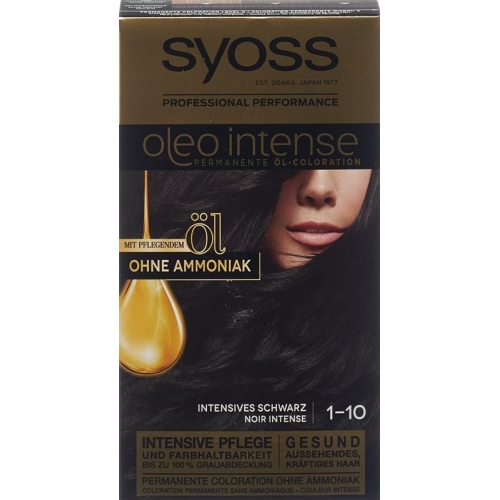 Syoss Oleo Intense 1-10 Intens Schwarz (neu) buy online