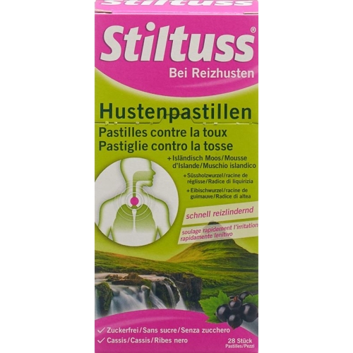 Stiltuss Cough lozenges 28 pieces buy online